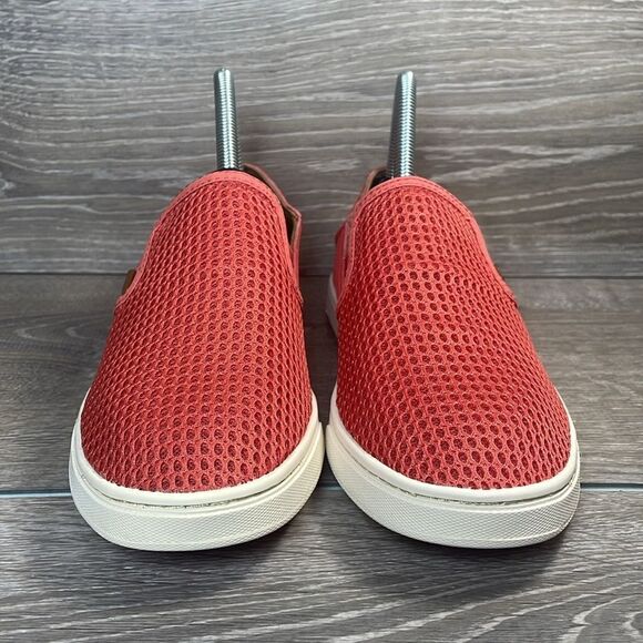Olukai Pehuea Slip On Coral Women’s Sz 6.5 Mesh Collapsible Heel Sneakers - Picture 2 of 11
